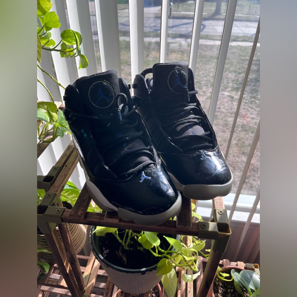 Jordan 6 Rings Black/Hyper-Royal-White (Space Jam)
